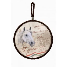 PO-KAT-01 Kerámia edényalátét, Lovas - Lipicai