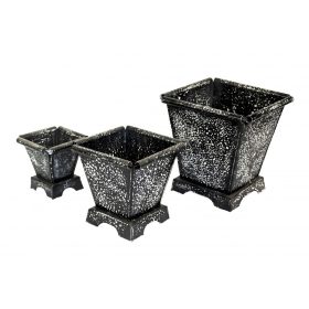 Fém kaspó szett AL100